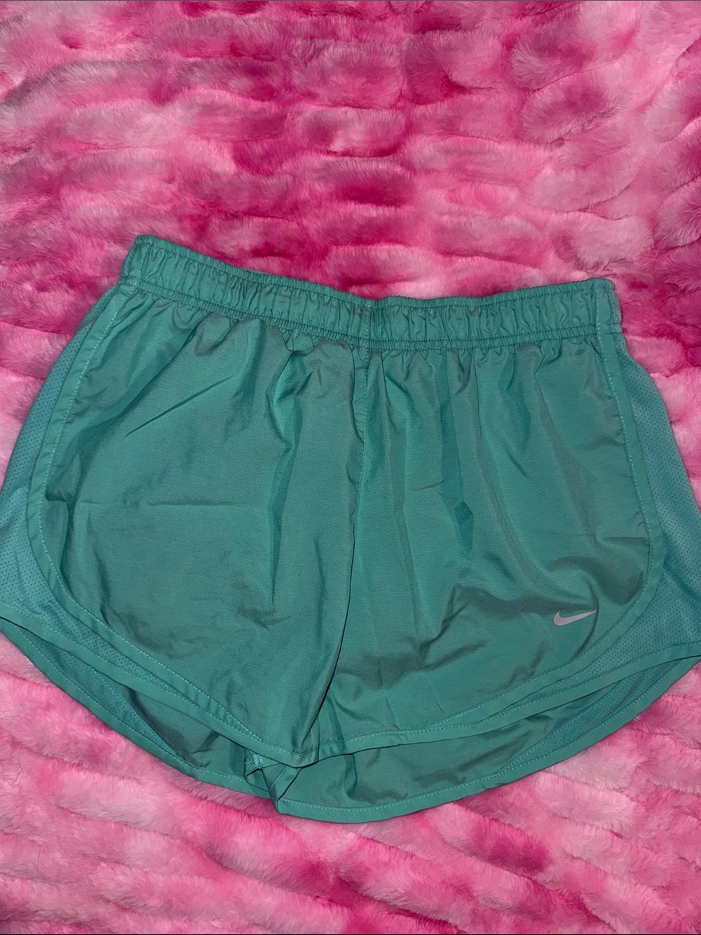 Nike Women's Teal Athletic Running Shorts